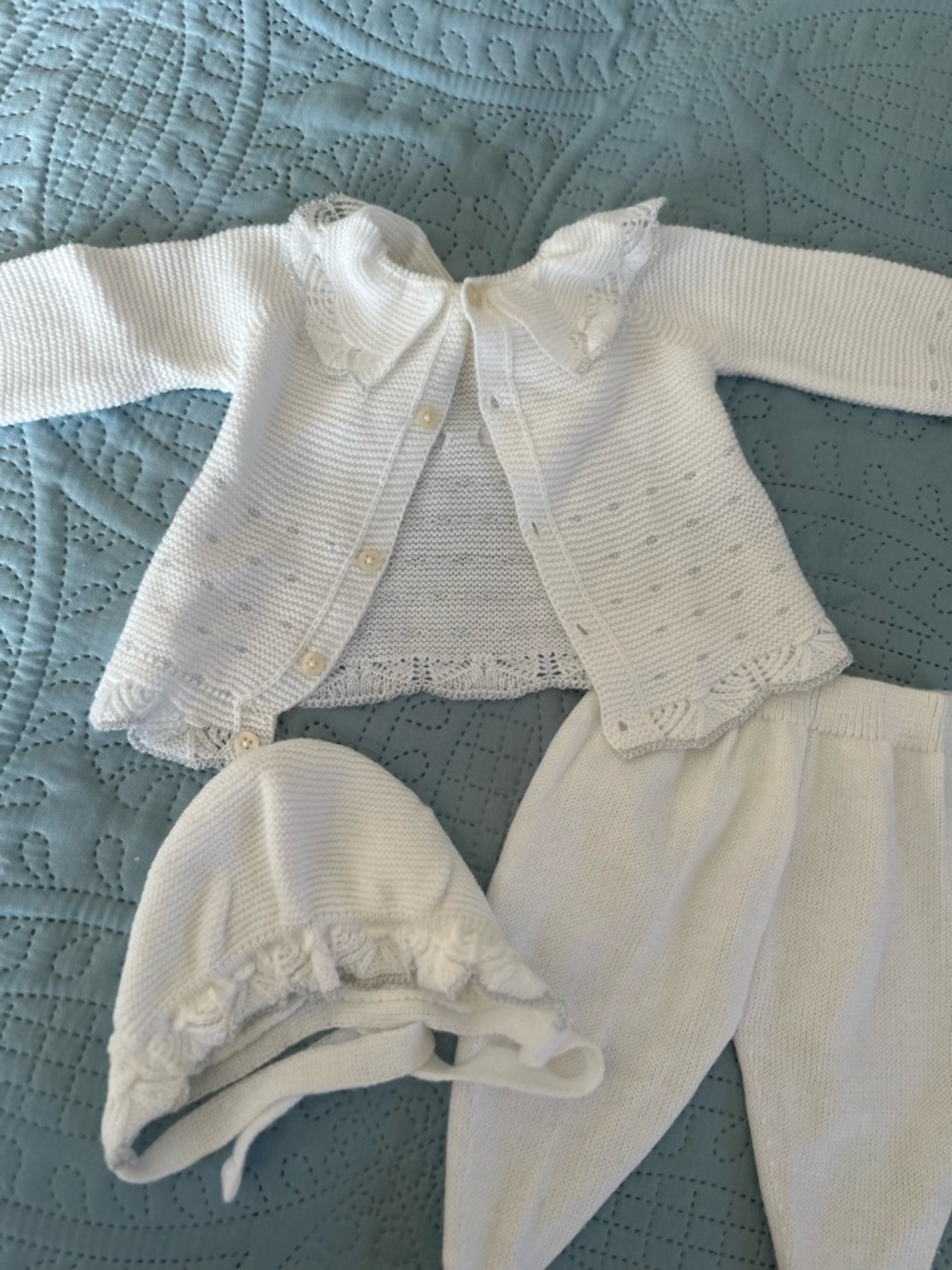 Mac Ilusión White Knit Set